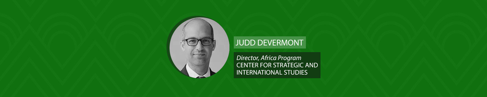 [AUDIO] Reflections on TICAD7 With Judd Devermont